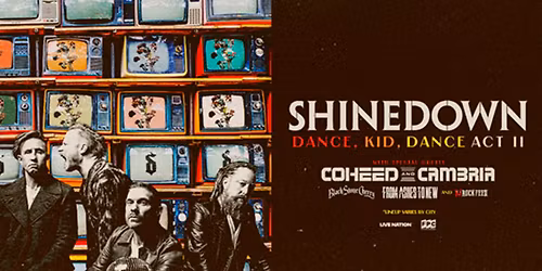 Shinedown with Coheed and Cambria, From Ashes to New at MVP Arena