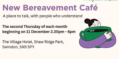 New Bereavement Cafe - Swindon