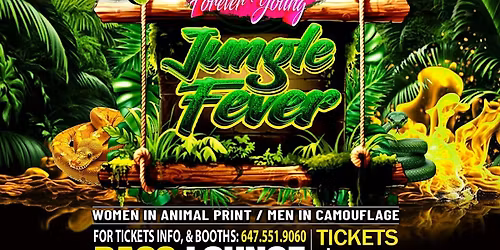 90s BABY FOREVER YOUNG "JUNGLE FEVER EDITION"