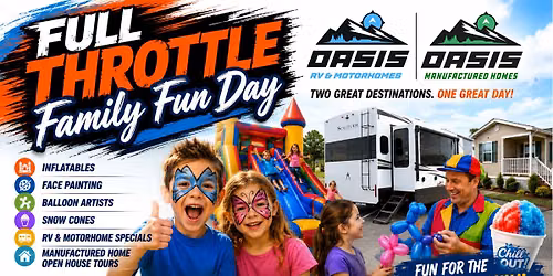 \ud83c\udfc1\ud83c\udf88 FULL THROTTLE FAMILY FUN DAY \ud83c\udf88\ud83c\udfc1