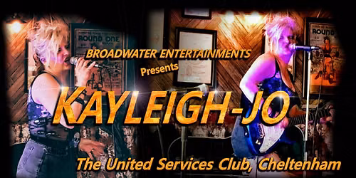 Kayleigh-Jo at The United Services Club, Cheltenham