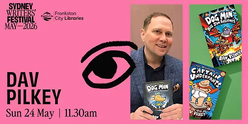 Live Stream with Dav Pilkey for Sydney Writers' Festival