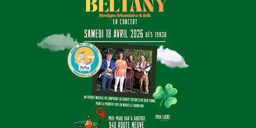 Beltany en concert (musiques irlandaises et folk)