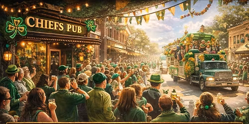 \u2618\ufe0f PARADE DAY AT CHIEFS \u2618\ufe0f