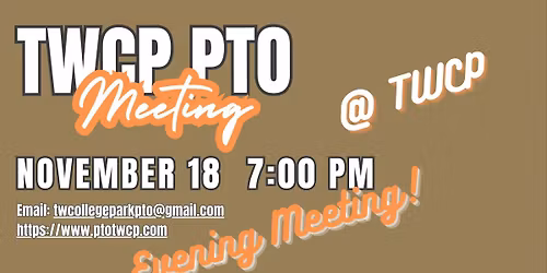 November '25 PTO Meeting