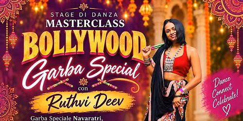 STAGE DI DANZA MASTER CLASS BOLLYWOOD : GARBA SPECIALE!