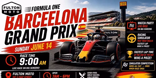 Formula 1 Watch Party and F1 Simulator