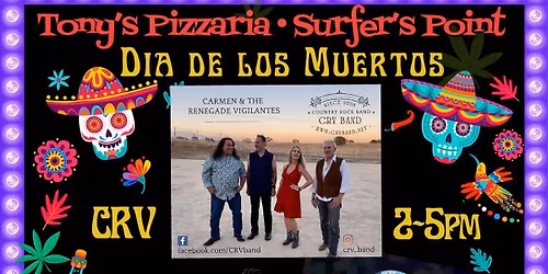 CRV at Tony's Pizzaria - Saturday 11\/1