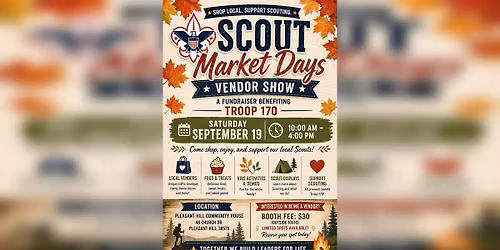 Scout Market Days Fall Vendor Show