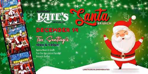 Klondike Kate's Santa Brunch \u2022 Dec 14