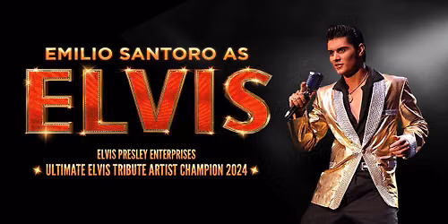 EMILIO SANTORO AS ELVIS