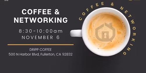 Coffee & Networking @ DRIPP