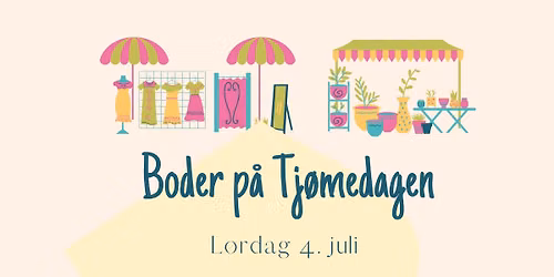 Sommermarked p\u00e5 Tj\u00f8medagen