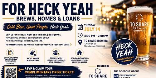 \ud83c\udf7b FOR HECK YEAH HOMEOWNERSHIP NIGHT \ud83c\udf7b