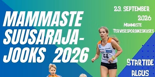 Suusarajajooks ning P\u00f5lvamaa meistrikad maastikujooksus 2026