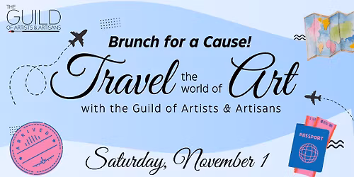 Travel the World of Art: Boozy Brunch for a Cause
