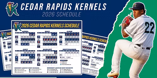 Cedar Rapids Kernels vs. West Michigan Whitecaps