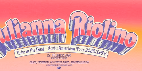 JULIANNA RIOLINO - Montr\u00e9al