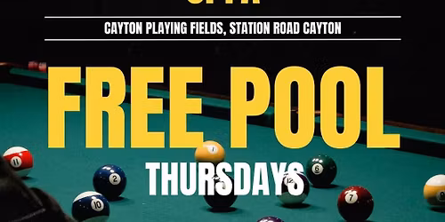 CPFA Free Pool Thursdays