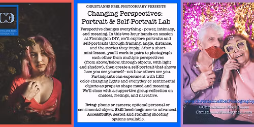 Changing Perspectives: Portrait & Self\u2011Portrait Lab