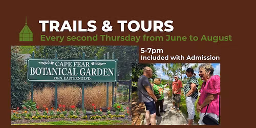 Garden Tours at Cape Fear Botanical Garden
