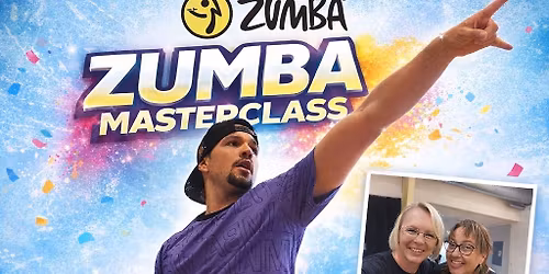 Zumba master class with Ramiro Alvaro 