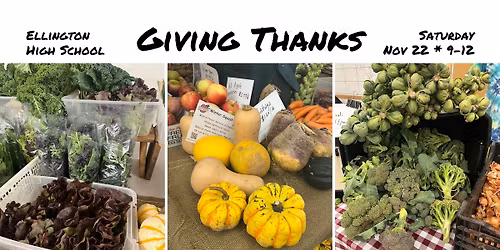 Giving Thanks - Opening Day at the Winter Market