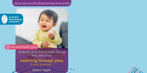 Learning through play - Guest speaker* - Info and chat