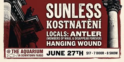 SUNLESS & KOSTNAT\u011aN\u00cd - W\/ANTLER AND HANGING WOUND 