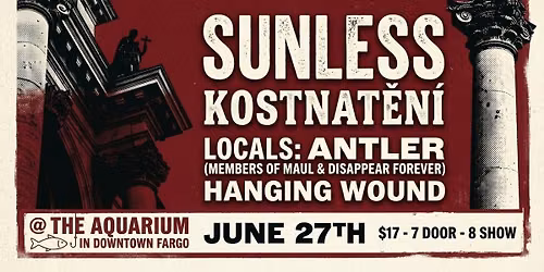 SUNLESS & KOSTNAT\u011aN\u00cd - W\/ANTLER AND VESSELS 