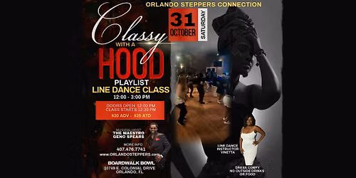 Classy with a Hood Playlist Line Dance Class