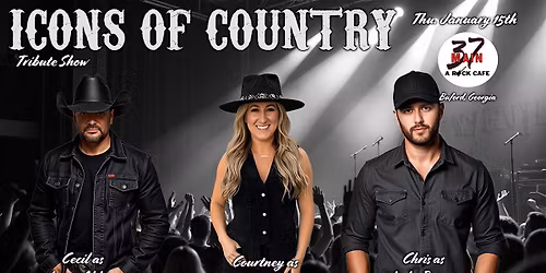 Icons of Country Tribute Night: Jason Aldean, Lainey Wilson, Luke Bryan