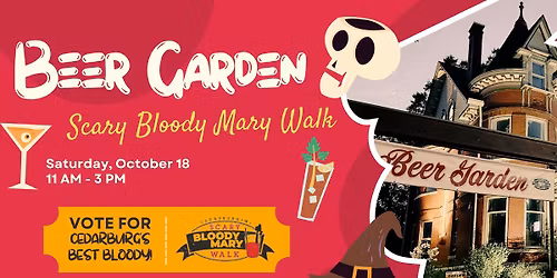 Scary Bloody Mary Beer Garden