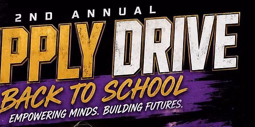 School Supply Drive\/Giveaway Hosted By AFNT Barber & Stylist Supply 
