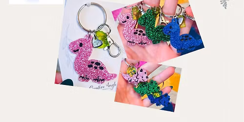 Make your own Dinosaur Charm 3\/22 2-3 pm