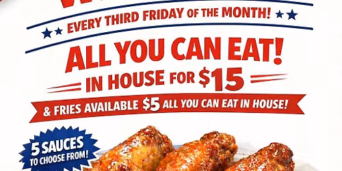 SONS OF THE AMERICAN LEGION WING NIGHT