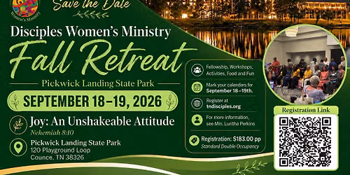 Disciples Women\u2019s Ministry Fall Retreat
