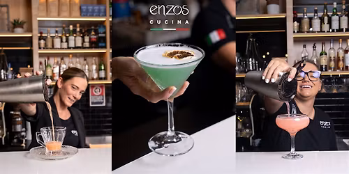 Cocktail Masterclass at Enzo's Gregory Hills - Shake, Mix & Sip
