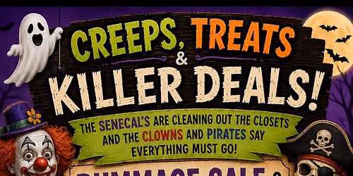 Rummage sale \/ Halloween Sale