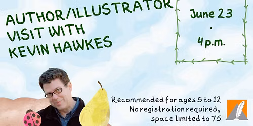 Summer Reading: Author\/Illustrator Visit with Kevin Hawkes