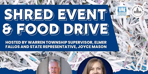 Shred Event & Food Drive