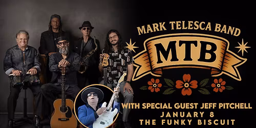 Mark Telesca Band With Special Guest Jeff Pitchell