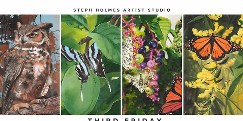 Third Friday at Steph Holmes Artist Studio