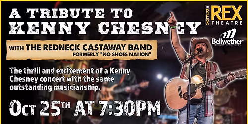 Tribute to Kenny Chesney with The Redneck Castaway Band (formerly No Shoes Nation)