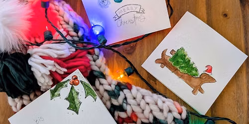 Workshop: Holiday Card Making with Watercolors