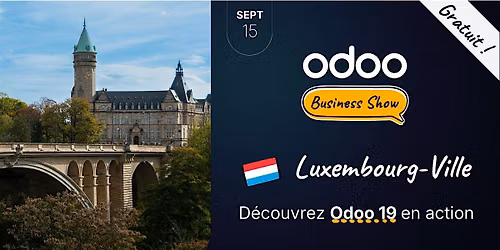 Odoo Business Show Luxembourg-ville