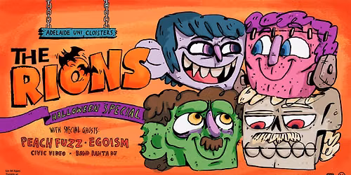 The Rions - Halloween Special - Cloisters, Adelaide [LIC\/AA]