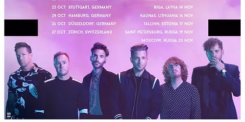 OneRepublic Prague Tickets