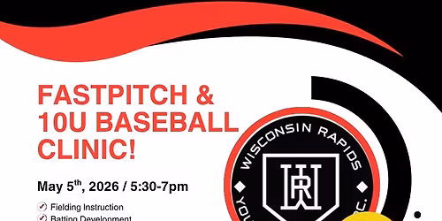 WRYSA Fastpitch and 10U Baseball Clinic