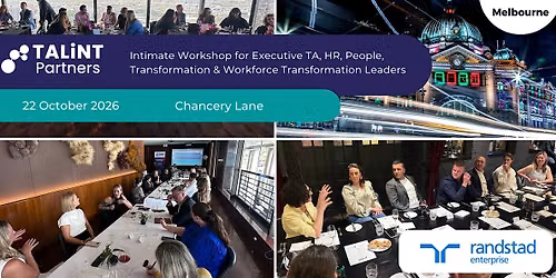 Intimate Dinner Workshop - Melbourne